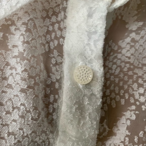 Tracy Reese Snake Burnout Sleeveless Collared Top - Picture 11 of 12